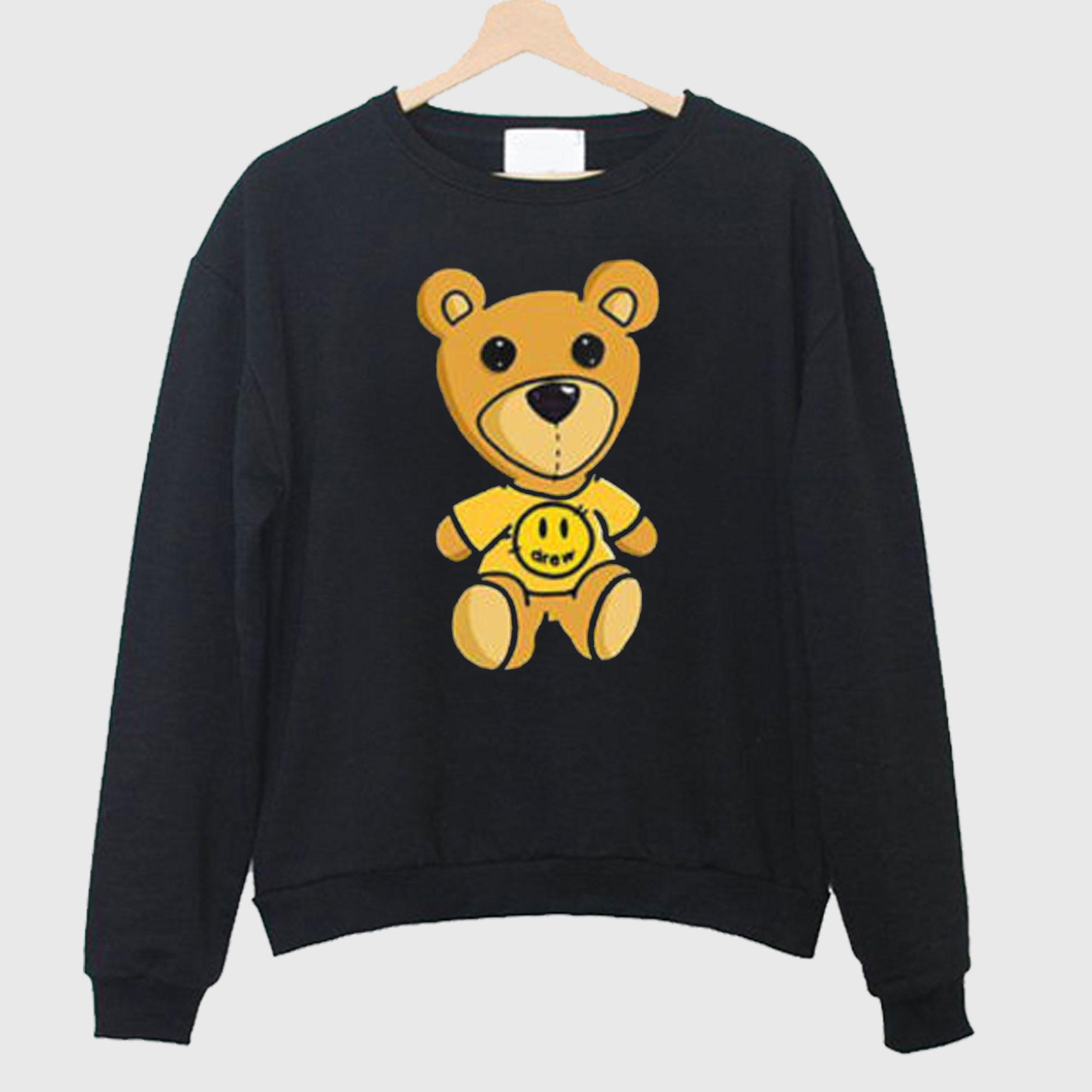amazing good quality drew house teddy bear sweatshirt