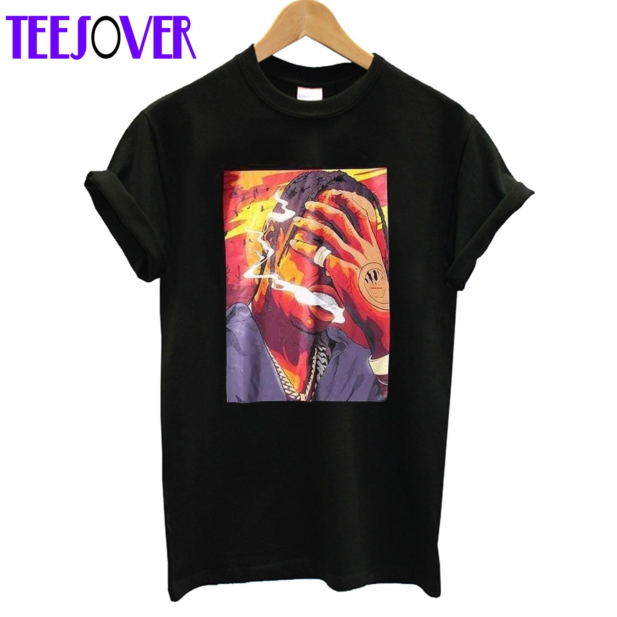 Amazing Good Quality And Trusted Travis Scott Smoking Tee T Shirt